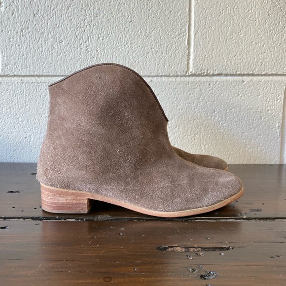 Anthropologie Shoes - Plomo Tan Ankle Boots